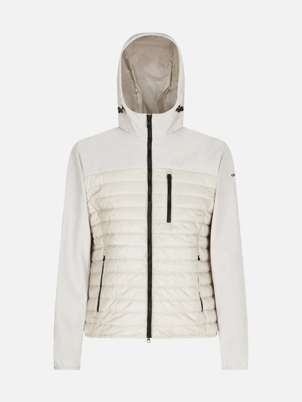 Geox Krémszínű férfi Geox Sapienza kabát