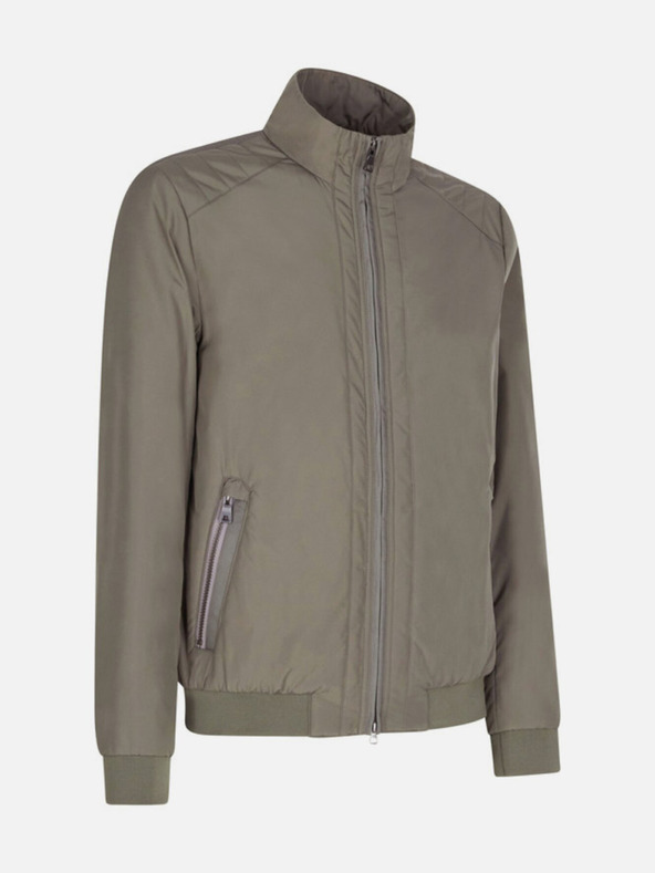 Geox Sötétzöld férfi steppelt kabát Geox Damiano