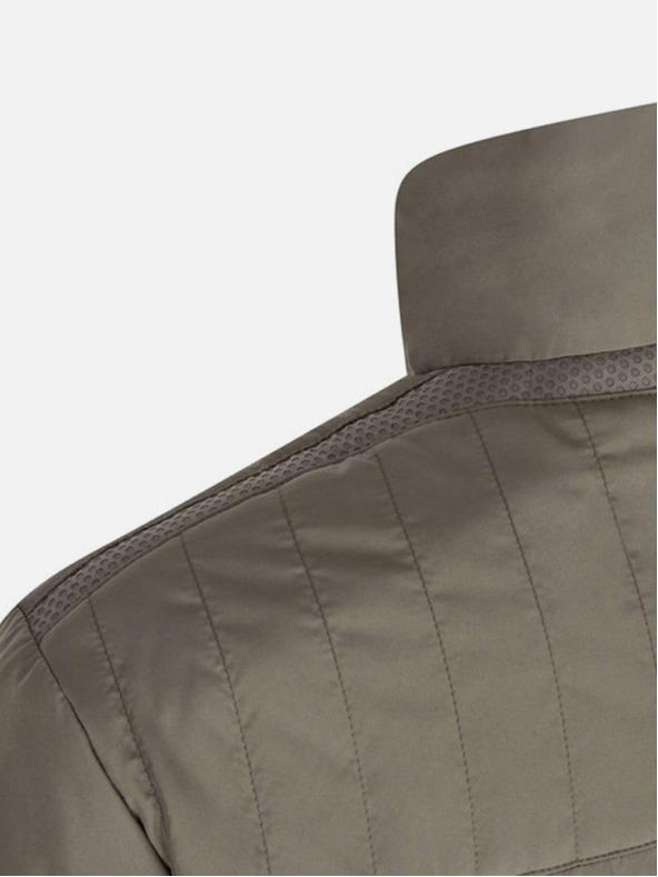 Geox Sötétzöld férfi steppelt kabát Geox Damiano