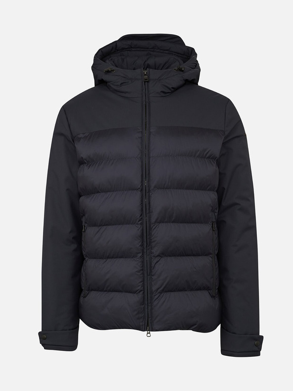 Geox Fekete férfi steppelt kabát Geox Sapienza