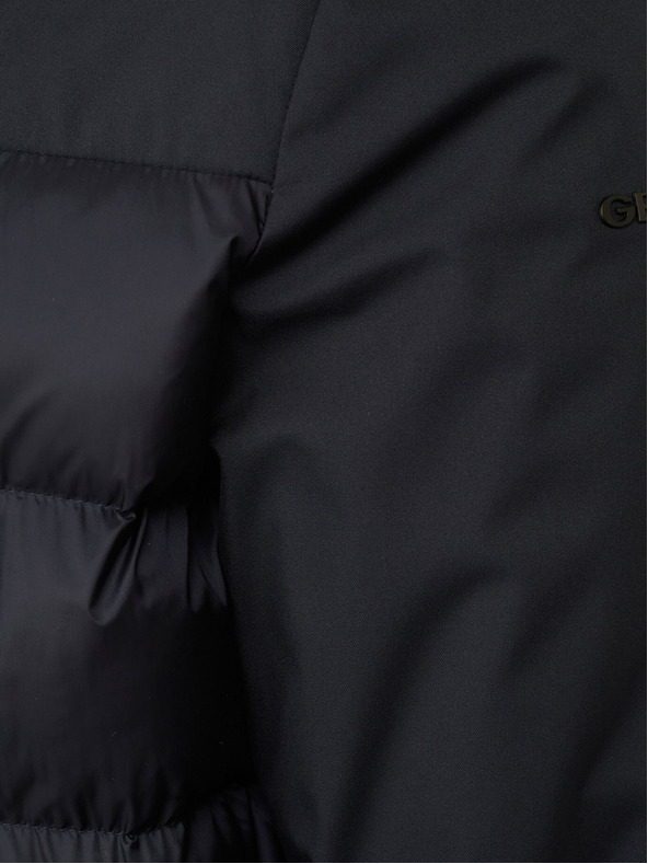 Geox Fekete férfi steppelt kabát Geox Sapienza