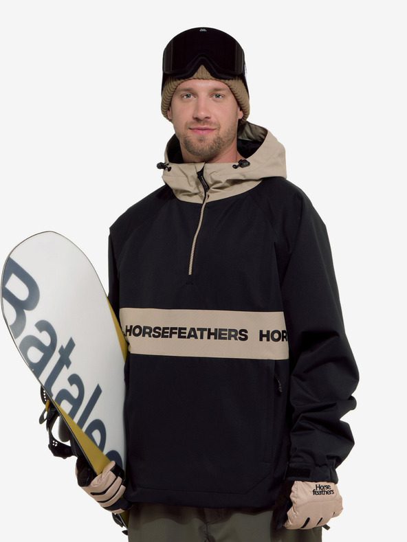 Horsefeathers Gordie Horsefeathers kabát - fekete