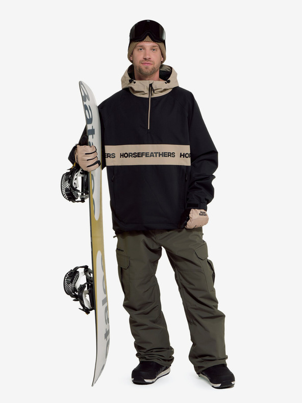 Horsefeathers Gordie Horsefeathers kabát - fekete