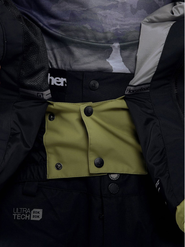 Horsefeathers Ripple Jacket - fekete/iguana méret L HORSEFEATHERS