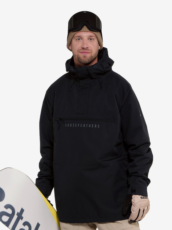 Horsefeathers Donnie Horsefeathers kabát - fekete