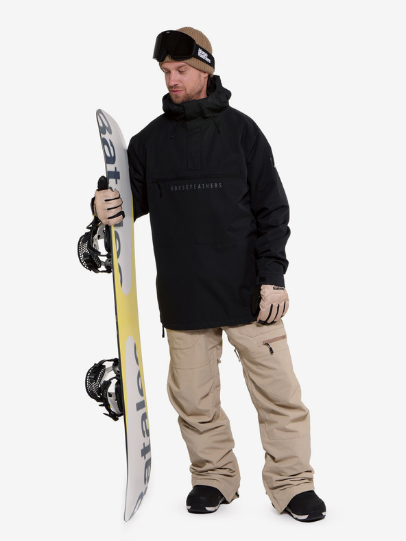 Horsefeathers Donnie Horsefeathers kabát - fekete