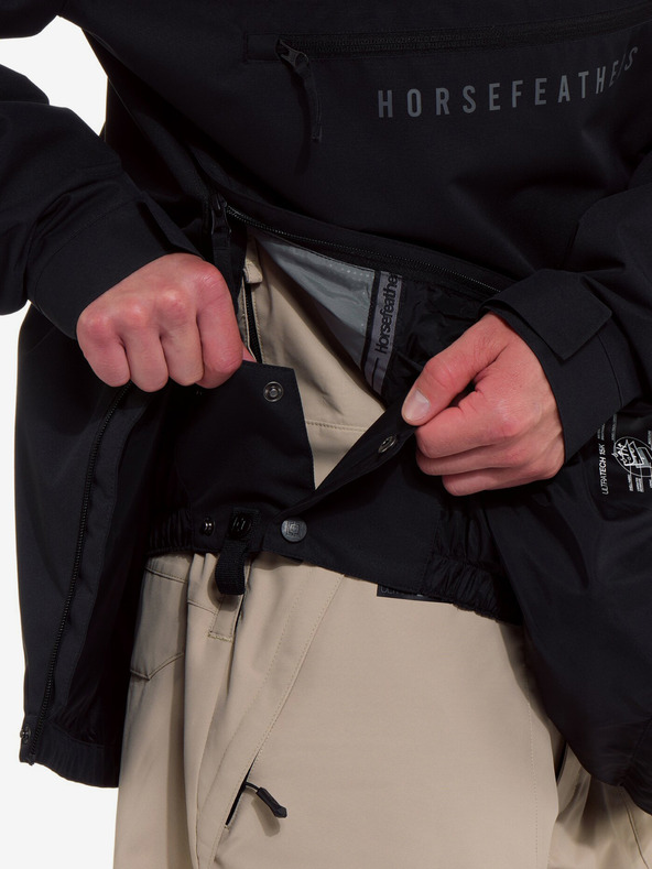 Horsefeathers Donnie Horsefeathers kabát - fekete