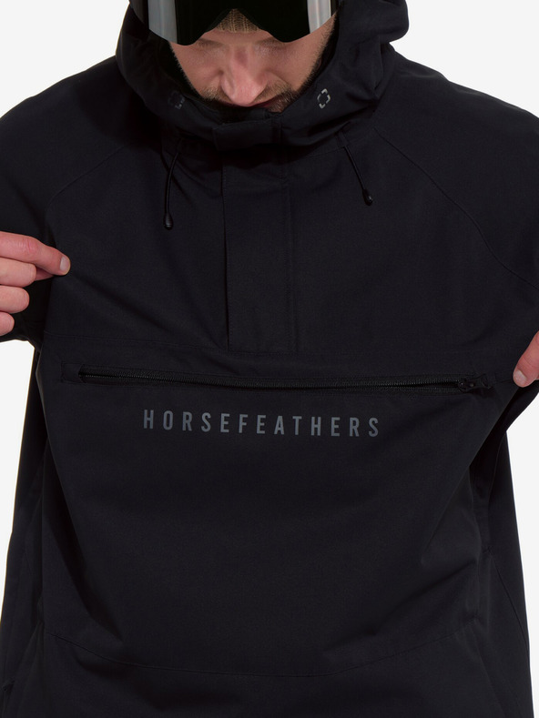 Horsefeathers Donnie Horsefeathers kabát - fekete