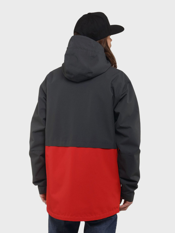 Horsefeathers Closter II kabát - fantom/láva piros méret L HORSEFEATHERS