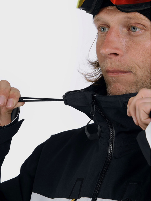 Horsefeathers Halen II szigetelés nélküli kabát - fekete/sárga, ragyogó sárga méret L HORSEFEATHERS