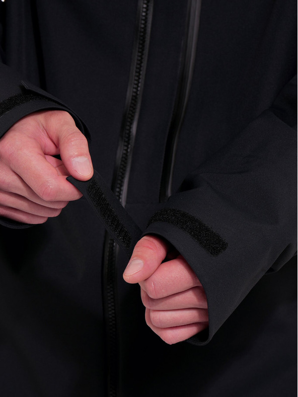 Horsefeathers Terra 3 rétegű kabát - fekete M méret Horsefeathers