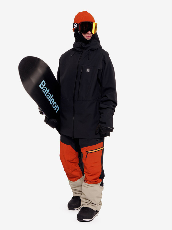 Horsefeathers Terra 3 rétegű kabát - fekete M méret Horsefeathers