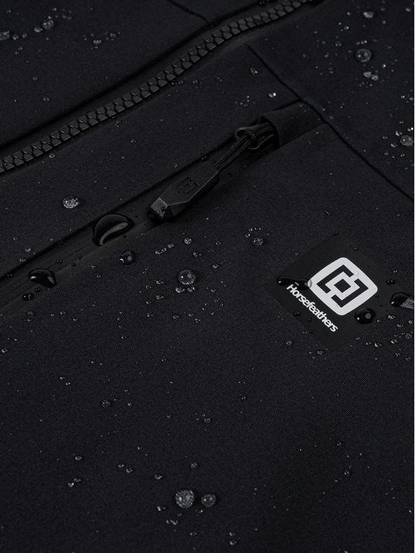 Horsefeathers Terra 3 rétegű kabát - fekete M méret Horsefeathers