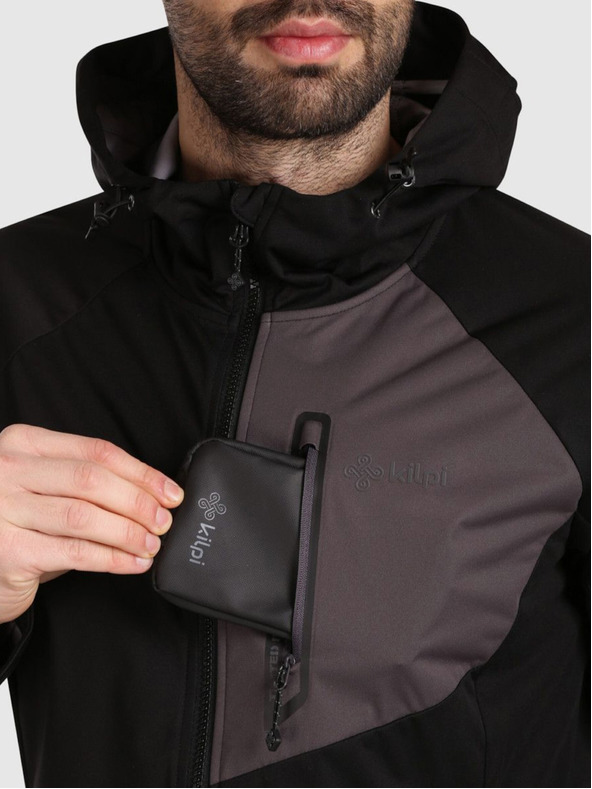 Kilpi Férfi softshell dzseki Kilpi BELTRA-M Fekete