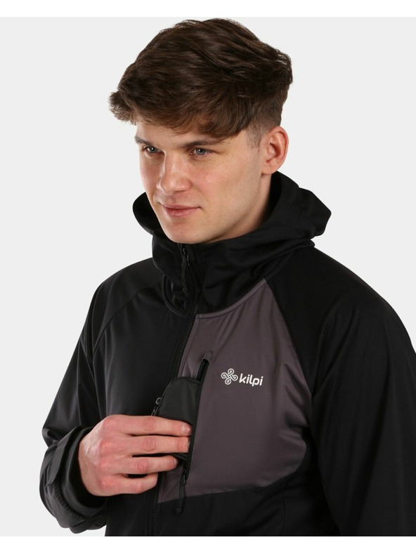 Kilpi Férfi softshell kabát Kilpi BELTRA Fekete