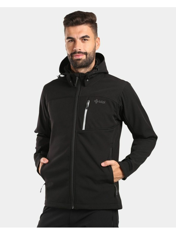 Kilpi Férfi softshell dzseki Kilpi RAVIO-M Fekete