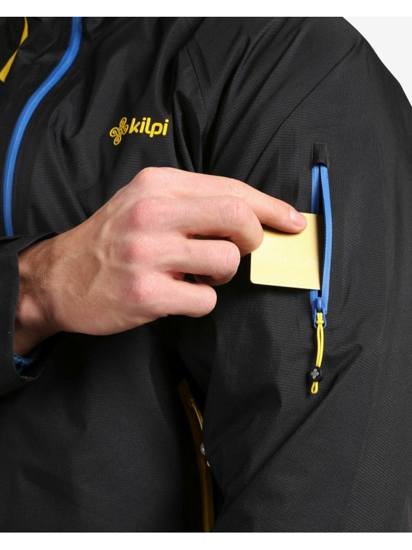 Kilpi Férfi vízálló outdoor dzseki Kilpi METRIX-M Fekete