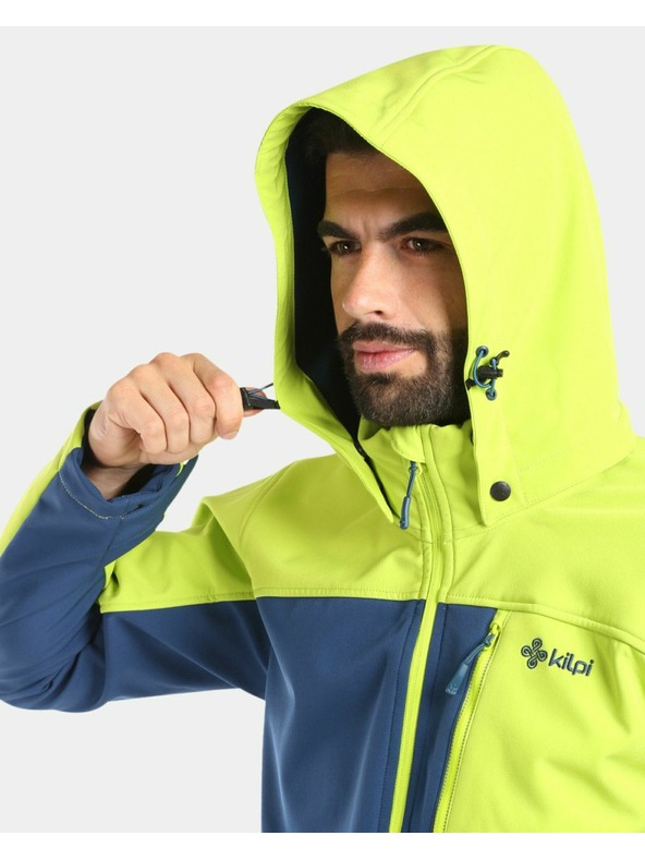 Kilpi Férfi softshell kabát Kilpi RAVIO-M Világoszöld