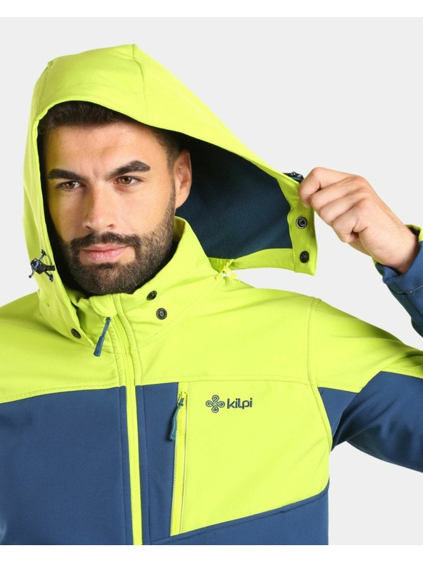Kilpi Férfi softshell kabát Kilpi RAVIO-M Világoszöld