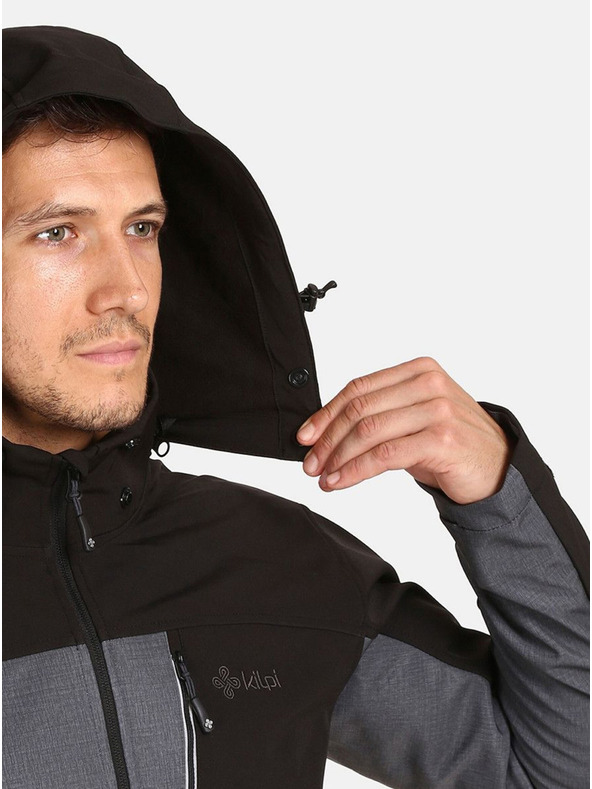 Kilpi Sötétszürke férfi softshell dzseki Kilpi RAVIO-M