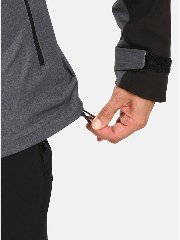 Kilpi Sötétszürke férfi softshell dzseki Kilpi RAVIO-M