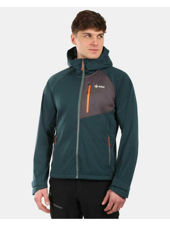 Kilpi Férfi softshell kabát Kilpi BELTRA-M Sötétzöld