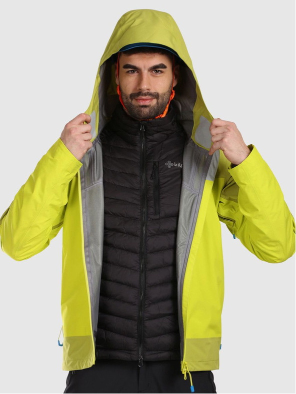 Kilpi Kilpi férfi keményhéjú vízálló dzseki MAMBA-M világoszöld