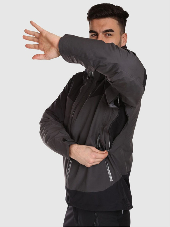 Kilpi Férfi Hardshell vízálló dzseki Kilpi MAMBA-M Sötétszürke