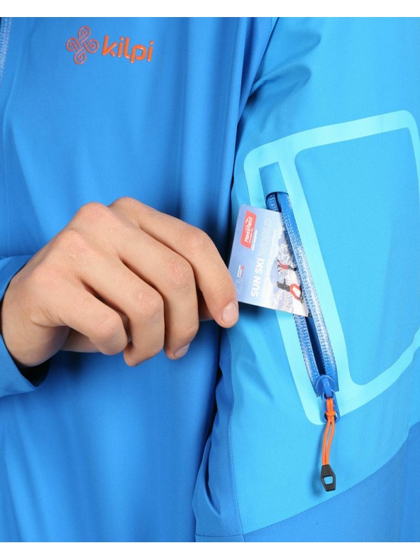 Kilpi Férfi hardshell vízálló kabát Kilpi MAMBA-M Kék