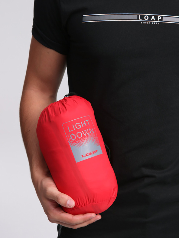 Loap Piros férfi LOAP IPALO pehelykabát