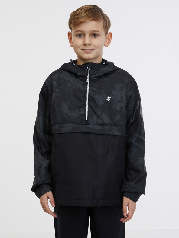 Sam 73 Fekete gyerek mintás anorák SAM 73 Juno