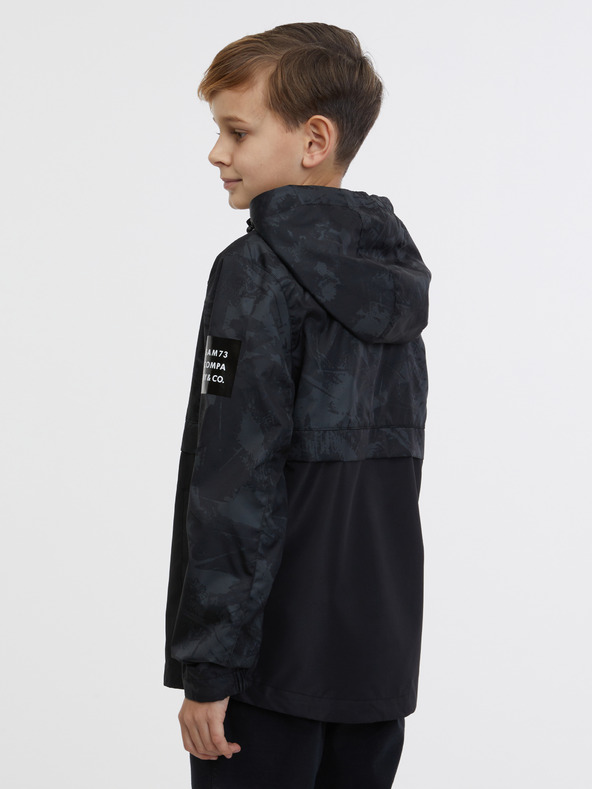 Sam 73 Fekete gyerek mintás anorák SAM 73 Juno