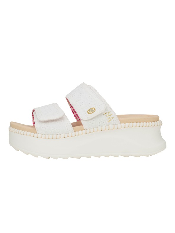 Hey Dude Krém színű papucs hölgyeknek Hey Dude