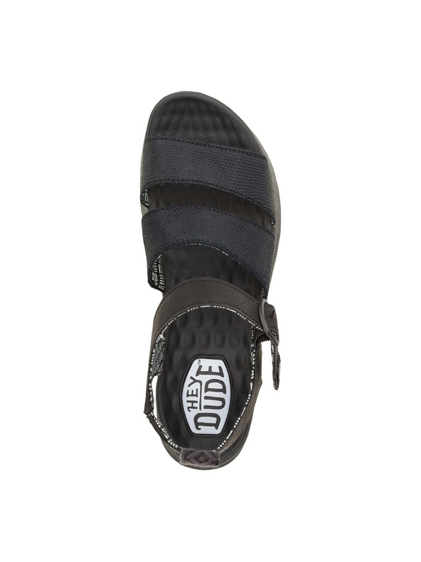 Hey Dude Fekete platformos női szandál Hey Dude