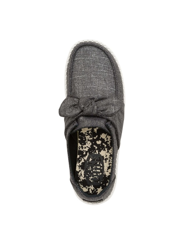 Hey Dude Női fekete slip on tornacipő Hey Dude