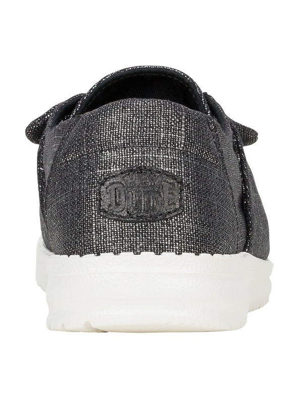 Hey Dude Női fekete slip on tornacipő Hey Dude