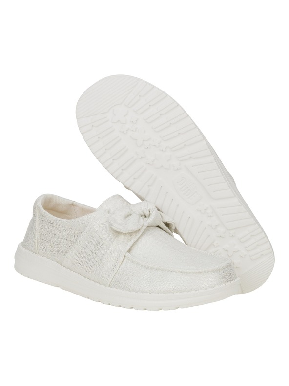 Hey Dude Női ezüst slip on tornacipő Hey Dude