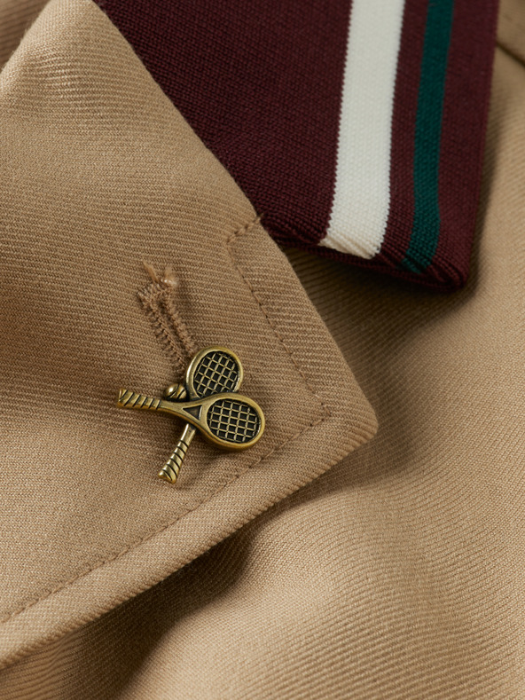 Scotch & Soda Scotch & Soda férfi bézs színű dzseki