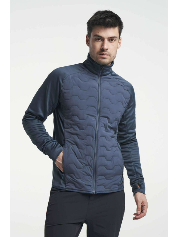 Tenson Férfi Tenson Txlite Hybrid Zip dzseki M Sötétkék