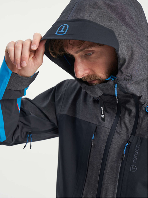 Tenson Férfi TENSON Touring Shell kabát M sötétszürke