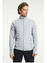 Tenson Férfi TENSON TXlite hibrid cipzáras kabát M világosszürke
