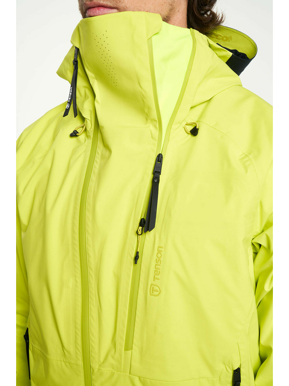 Tenson Férfi sí- és sífutó membrános kabát TENSON Shibui Shell Jacket M világossárga