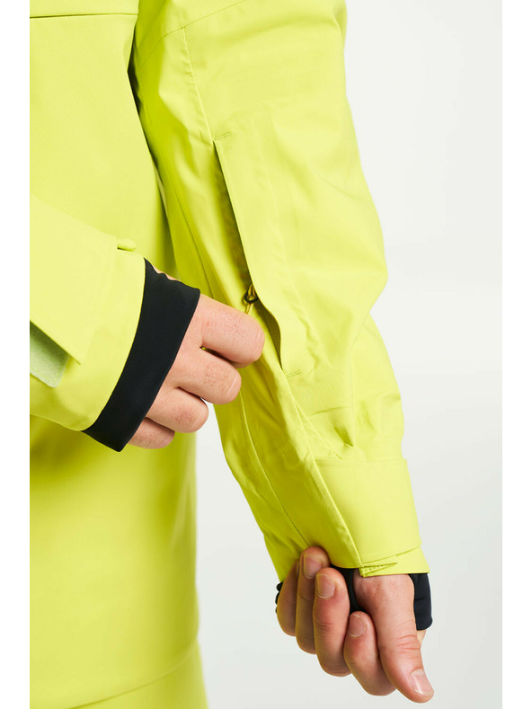Tenson Férfi sí- és sífutó membrános kabát TENSON Shibui Shell Jacket M világossárga