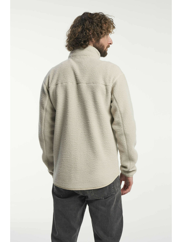 Tenson Férfi Tenson Yoke Full Zip Fleece dzseki M Világos bézs