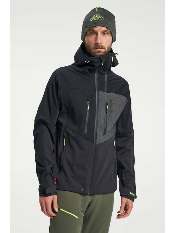 Tenson Férfi TENSON Touring Softshell kabát M sötétszürke