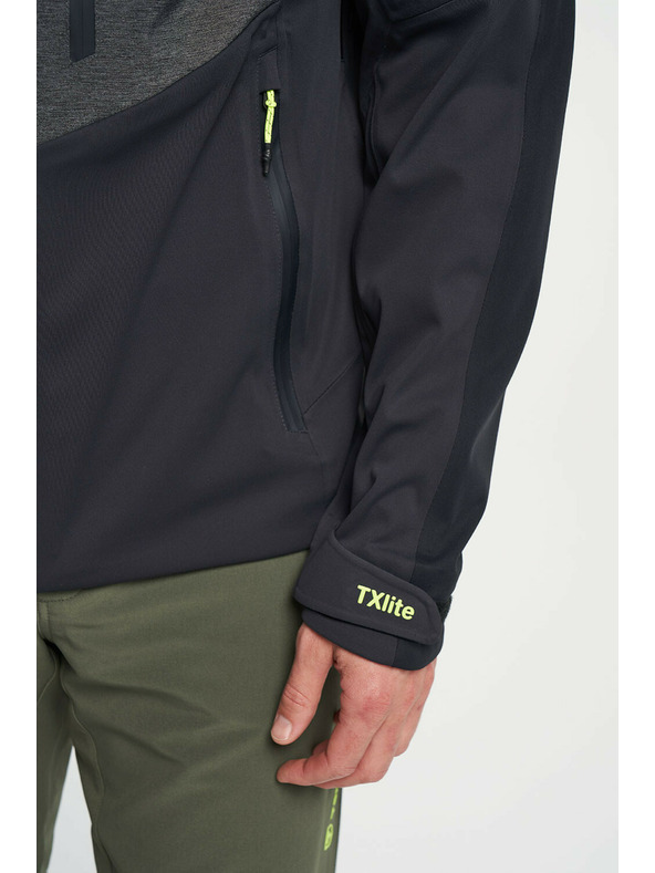 Tenson Férfi TENSON Touring Softshell kabát M sötétszürke