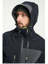 Tenson Férfi TENSON Touring Softshell kabát M sötétszürke