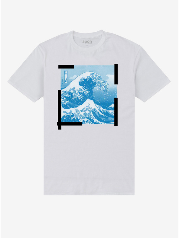 ZOOT.Fan Fehér póló apoh London apoh Hokusai Tape