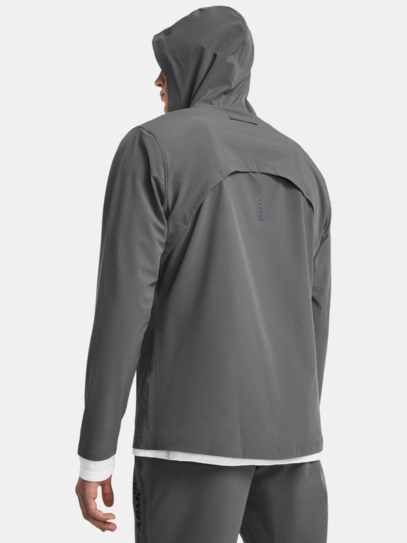 Under Armour Férfi dzseki Under Armour UA OUTRUN THE STORM JACKET-GRY