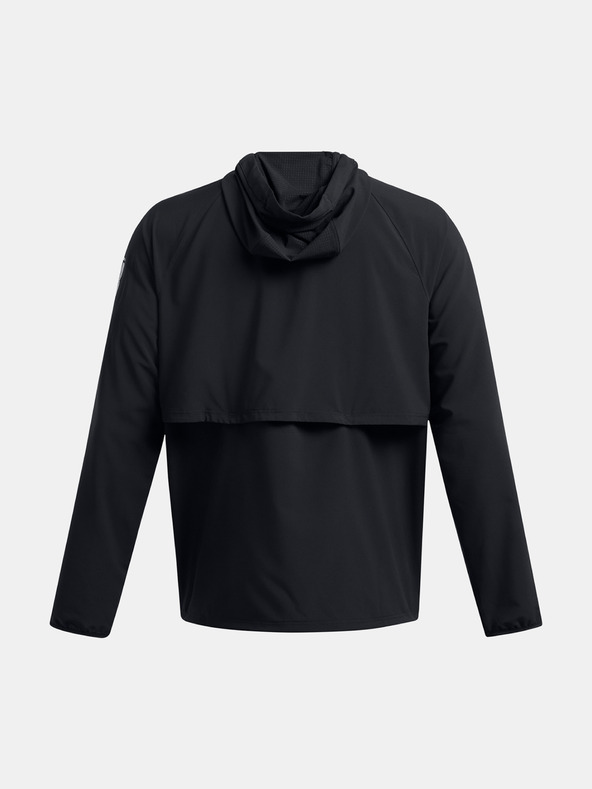 Under Armour Férfi dzseki Under Armour UA RUN ANYWHERE ANORAK-BLK